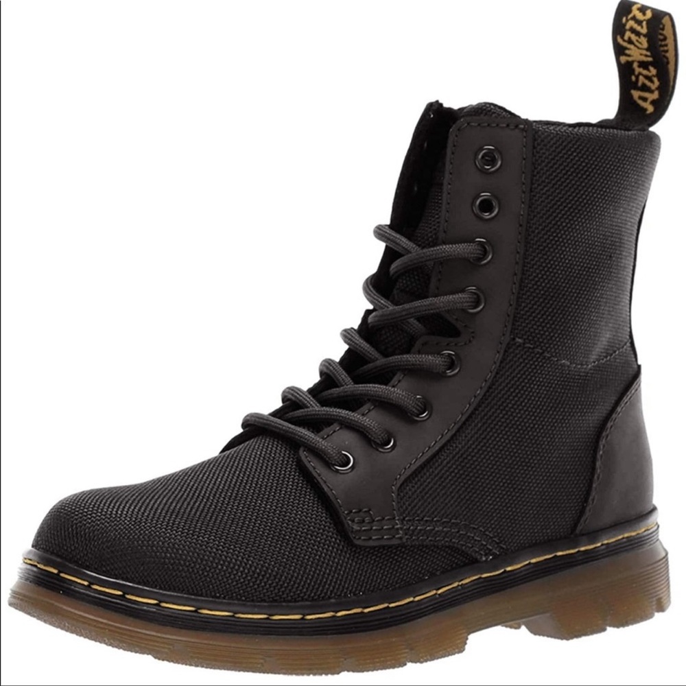 All black water repellent Dr Martens